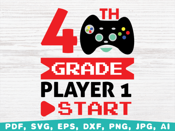 4th Grade Player1 Start Graphics for Crafts