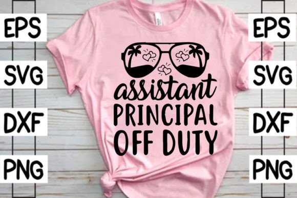 Back to School SVG: Assistant Principal Graphics