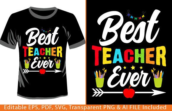 Best Teacher Ever Back to School T-shirt