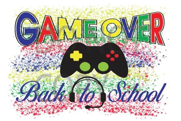 Gamer Back to School Svg Sublimation: Graphics for Crafts & Local Branding