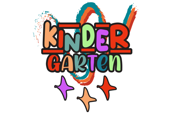 Kinder Garten Back to School Graphics & Crafts