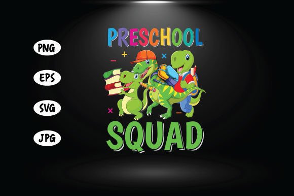 Preschool Squad Back to School Graphics for Crafts